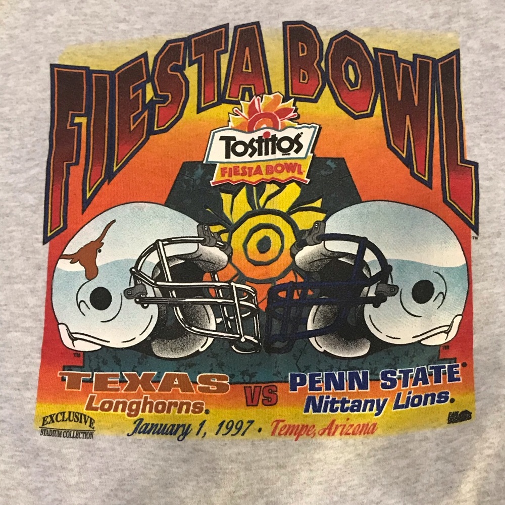 Men’s Large Logo 7 1997 Fiesta Bowl Sweatshirt
